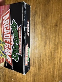 Teenage Mutant Ninja Turtles II: The Arcade Game Nintendo NES Game Box & Manual