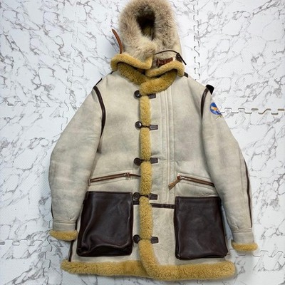 Buzz Rickson B-7 Mouton Leather Sheepskin Flight Jacket