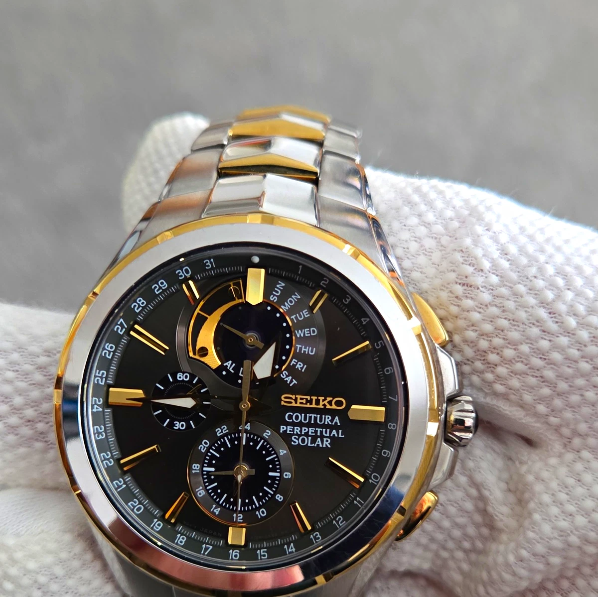 SEIKO PERPETUAL CALENDAR 100M メンズ腕時計 Seiko Wristwatches with Perpetual Calendar for sale | eBay UK