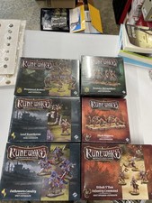 RuneWars Miniatures Game Lot Of 6 New Sealed Unit Expansion