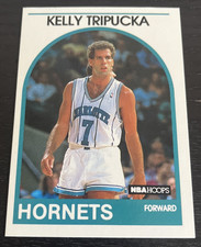 1989  NBA Hoops  - #55 - Kelly Tripucka - Charlotte Hornets