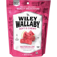 Wiley Wallaby Watermelon Licorice 10 Oz. Candy 117700 Wiley Wallaby 117700