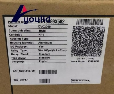 DVC2000 NEW FISHER FIELDVUE DIGITAL CONTROLLER Valve Positioner  US Free tax @zx