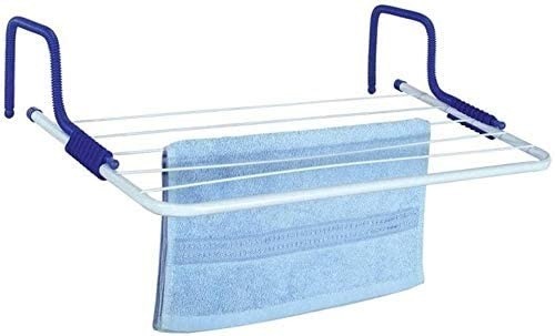 Radiator Airer Clothes Towel CARAVAN Airer Dryer Holder Drying Rack Rail 5 Bar - Picture 7 of 8