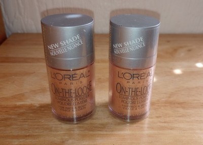 Lot of Vtg SUN DUST L'Oreal Paris On-the-Loose Luminous Powder for Face and Body