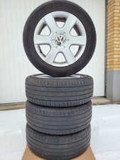 VW Golf 5 6 Golf Plus Touran original 16 Zoll Alufelgen - Sommerreifen 205/55R16