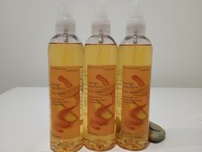 x3 Bath  Body Works Pleasures Mango Mandarin Body Splash Spray 3pc Set Rare New