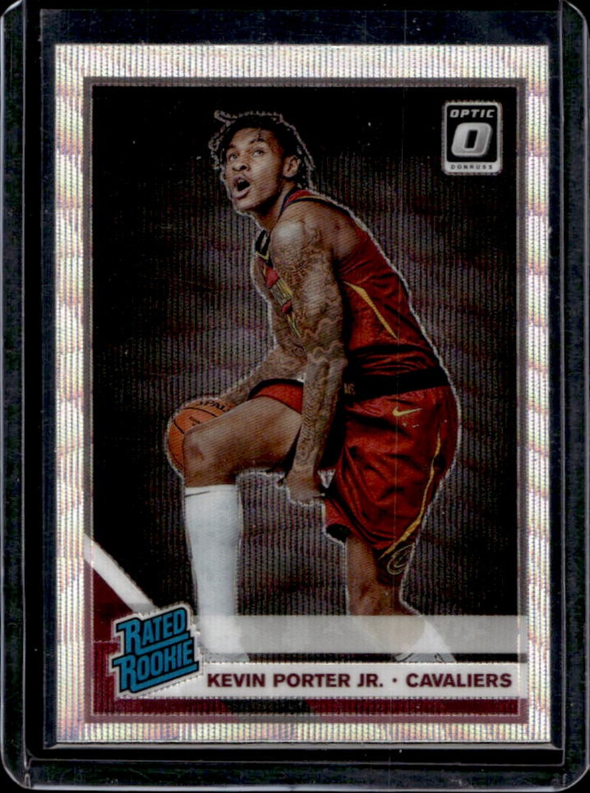 2019-20 Donruss Optic Kevin Porter Jr. Fanatics Silver Wave RC #179 Cavaliers