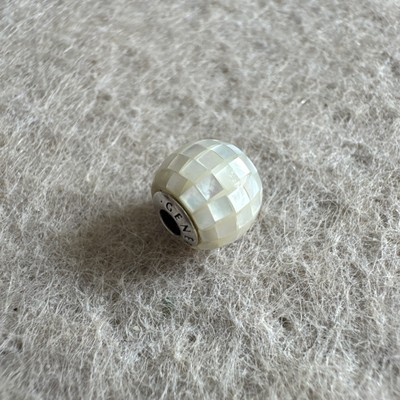 Pandora Sterling Silver Essence Generosity White Mother of Pearl