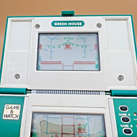 Vintage 1982 Nintendo Game & Watch Green House GH-54 Multi Screen Excellent MIJ