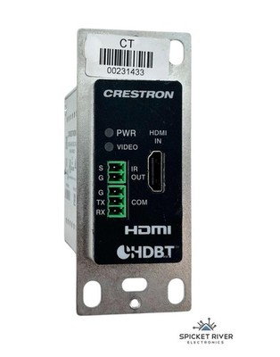Crestron 6505629 DM-TX-4K-100-C-1G-B-T DigitalMedia Transmitter Wall Plate