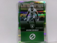 2025 NFL UNO Elite ALT JERSEYS GREEN Foil #038 DIVINE DEABLO RAIDERS
