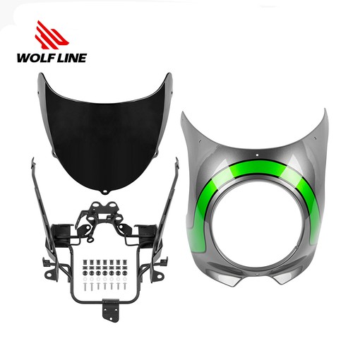 Máscara de cubierta de capó delantero carenado de faros de motocicleta para Z900RS 2018-2025 - Imagen 107 de 213
