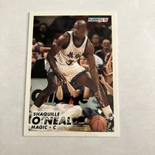 1993 Fleer Shaquille O’Neal 2 Nd Year Basketball Card # 149