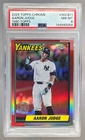 EL.220 Aaron Judge 2025 Topps Chrome #90CB-11 1990 Baseball PSA 8