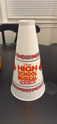 High School Musical Disney The Ice Tour Souvenir Megaphone Collectible  
