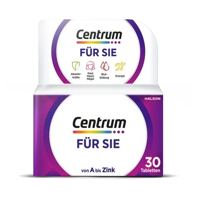 Centrum Für Sie Multivitamin, 30 Stk., 09924668
