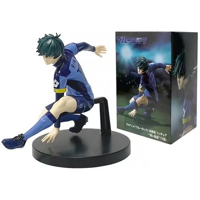 Rin Itoshi Blue Lock 13cm Anime Figur Fußball Stürmer Sammlerstück Statue Geschenk