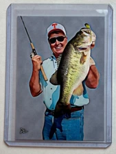 Bill Dance Limited Edition Artist Signed “Legendary Angler” Trading Card 4/10