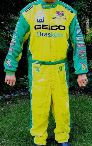 Rare Vintage Authentic 2000s Indy 500 Pit Crew Team Jump Suit 2XL Tony 