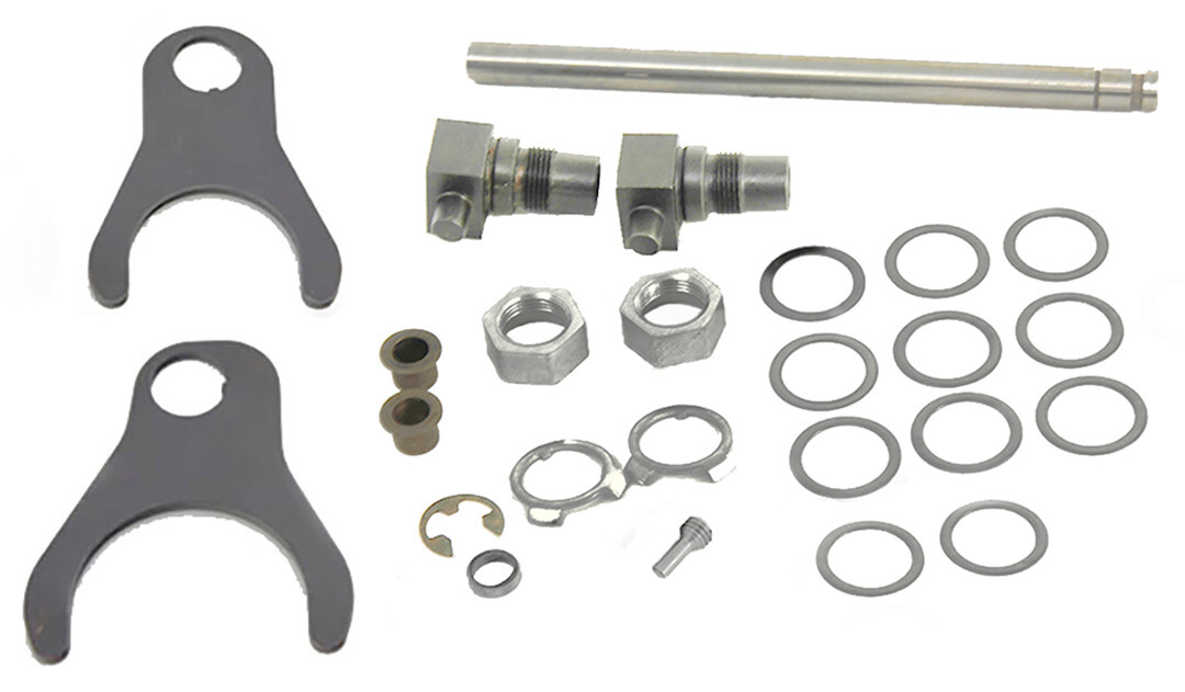 SHIFT FORKS & SHAFT KIT 1979 - 1984 Harley Shovelhead Rotary Top