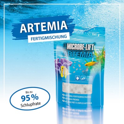 ARKA MICROBE LIFT Artemia Eier Fertigmischung 195 g Schlupfrate 95%