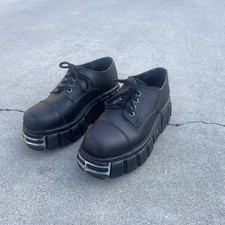 New Rock Platform Derby Boots