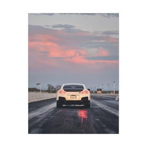 Nissan R35 GTR High Resolution Museum Quality Vertical Automotive Canvas Print # - Picture 2 of 10