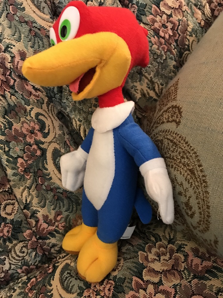 Woody Woodpecker ぬいぐるみ 約30cm トーキング極小 Vintage Nascar Woody Woodpecker With Flag | eBay