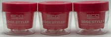 3PK Eco Edge Styler Glitter With Unicorn Flower Extract ~  3 FL OZ EACH ~ NEW