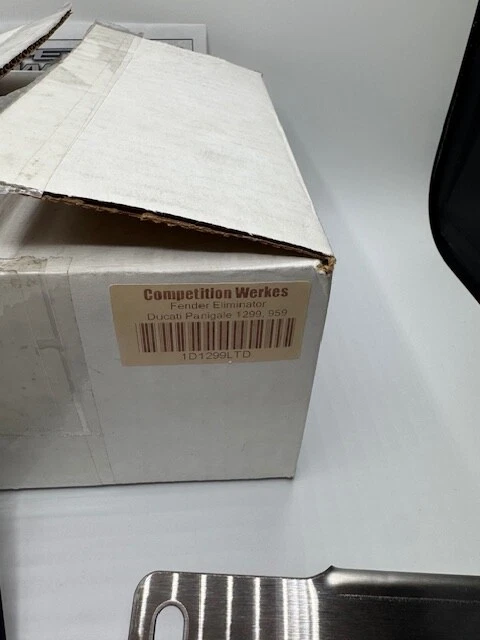 Limited Fender Eliminator Competition Werkes 1D1299LTD Ducati Panigale LEER Foto 3 de 4
