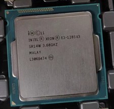 Intel Xeon E3-1285 V3 SR14W 4Core 3.60GHz 8MB LGA-1150 CPU processor 1285V3