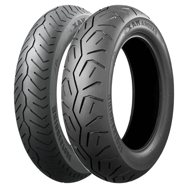 TYRE PAIR BRIDGESTONE 130/90-16 67H + 130/90-15 66S EXEDRA MAX