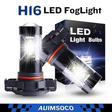 5202 h16 For Nissan Altima 10-18 LED Bulbs Kit 6000K Daytime Lamps DRL