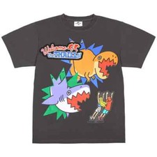  Universal Studios Unisex Jurassic World/Jaws T-shirt Size S L Brown  JP NEW