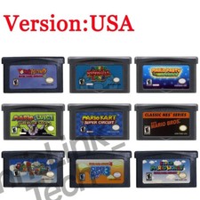 Super Mario GBA Game Cartridge Super Mario Series Advance Bros KartFor GBA/SP/DS