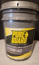 SAE 15W-40 Syn/Blend Motor (EURO) Oil API CK-4 CJ4,CI4 PLUS SN (5 Gallon Pail)