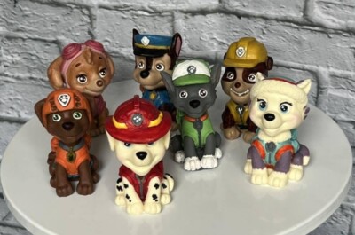 Niedliche PFOTEN PATROUILLEN FIGUREN SCHOKOLADE Kuchen TOPPER, Geburtstagsparty