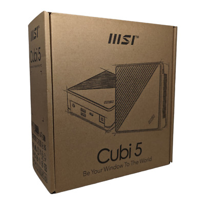 MSI Cubi 5 12M Barebone Mini PC mit Intel Core i3 Prozessor Iris Xe Graphics Neu