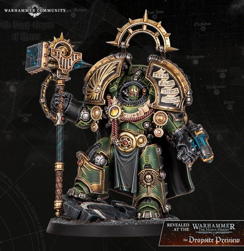 Warhammer Horus Heresy - Praetor in Saturnine Terminator Armor NOS Ships TBD