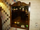 Antique Oak Frame  refinished 1900's New mirror ornate carvings — photo 1