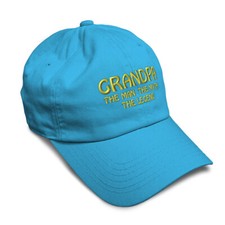 Soft Women Baseball Cap Grandpa Man Myth Legend A Embroidery Dad Hats for Men