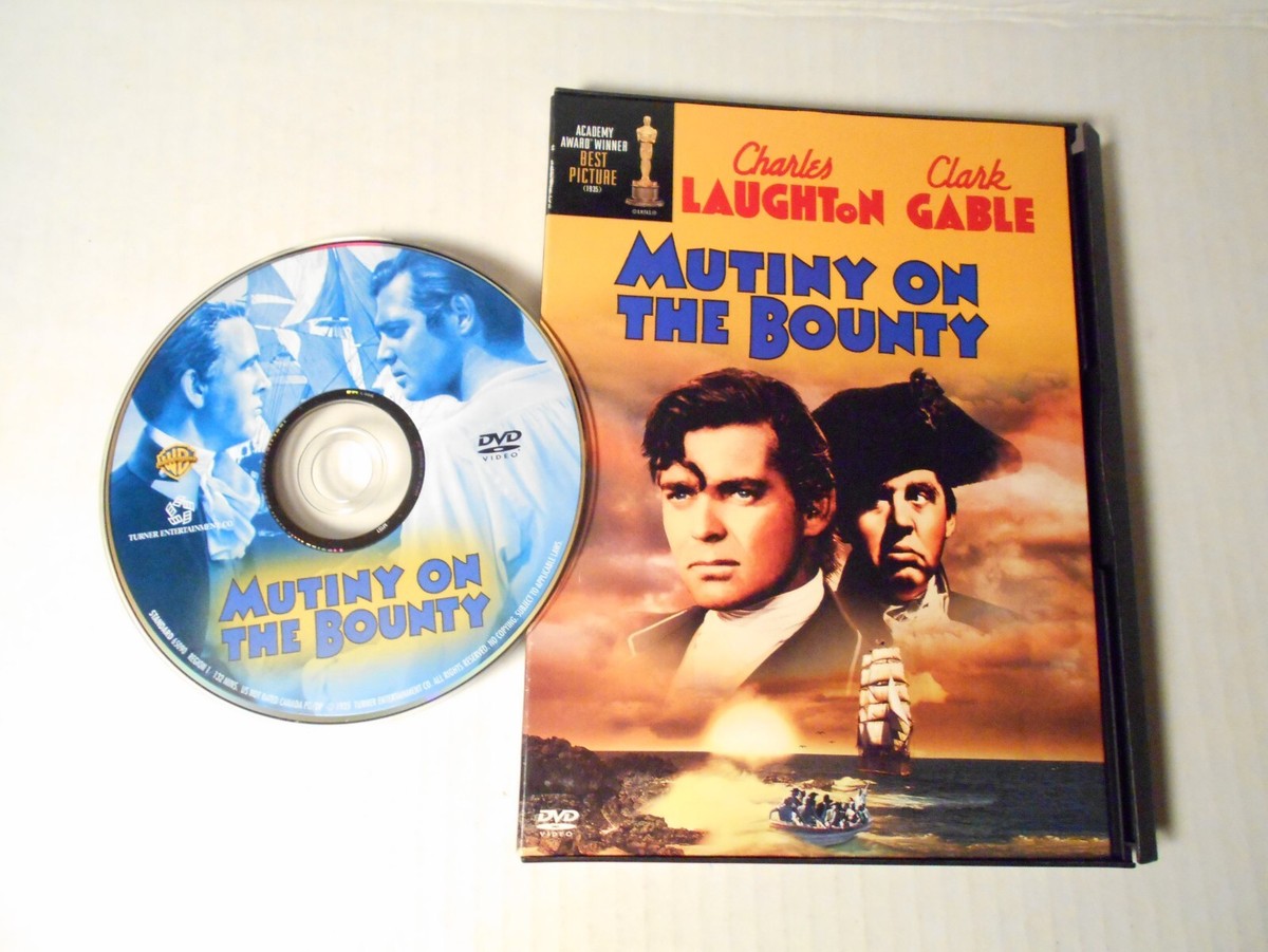Mutiny on the Bounty (1935) DVD Charles Laughton Clark Gable OOP