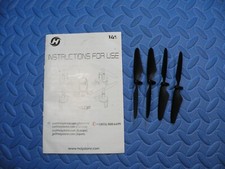 Holy Stone HS230 Drone Replacement Blades w/ Manual - Black