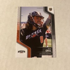 2024 Premier Lacrosse League PLL card NICK GRILL 97