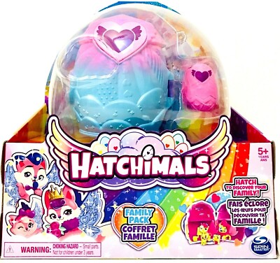 Spin Master Hatchimals Family Pack Exclusive Characters & Playset Age 5 & Up