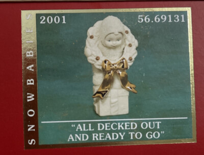 Snowbabies ~ ALL DECKED OUT AND READY TO GO ~ //NIB//