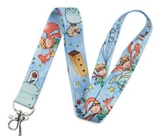 Little Prince Themed Lanyard ID Holder Keychain