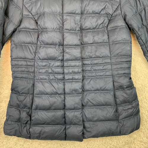 Tommy Hilfiger giacca blu full zip puffer taglia donna small S - Foto 4 di 16