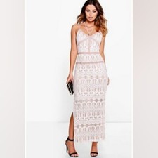 Boohoo Maxi Lacey Dreaa